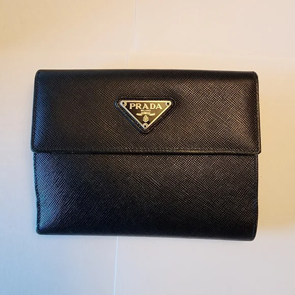 PRADA Tessuto Leather Wallet - Picture 14 of 15
